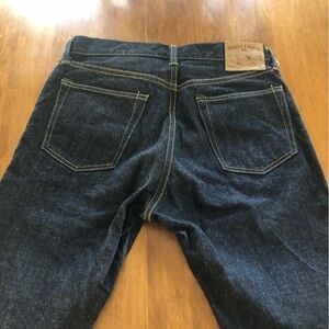Momotaro Blue Straight Jeans